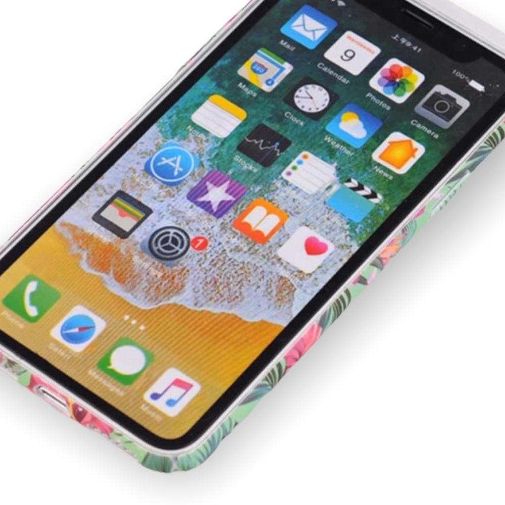 NEW iPhone 7+/8+/6+/6s+ Tropical Flower PC Case - Picture 4 of 4